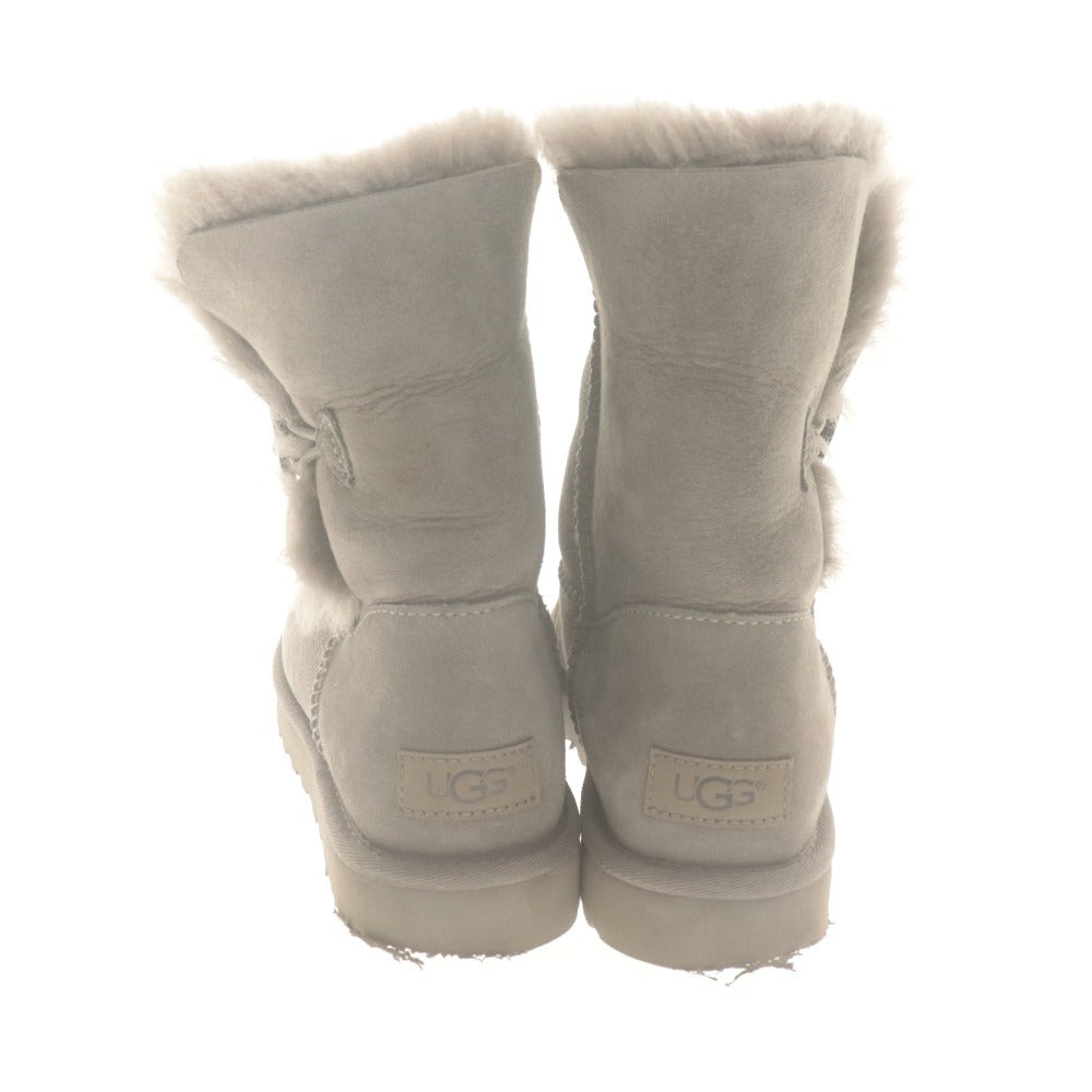 ■ UGG アグ ブーツ シューズ 1016226 靴 ベイリーボタン II ムートン レディース 24.0 グレー