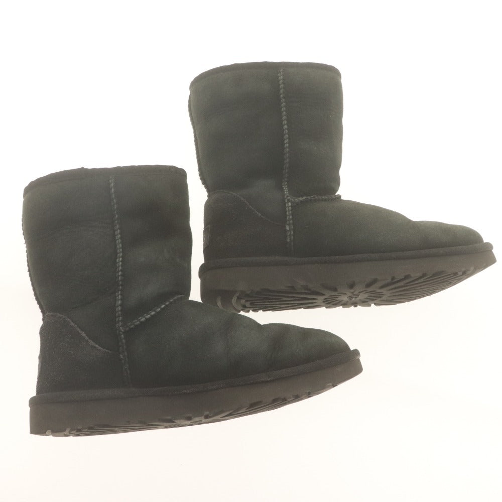 ■ UGG アグ ブーツ シューズ 1016223 靴 クラシック ショート II ムートン レディース 24.0 ブラック