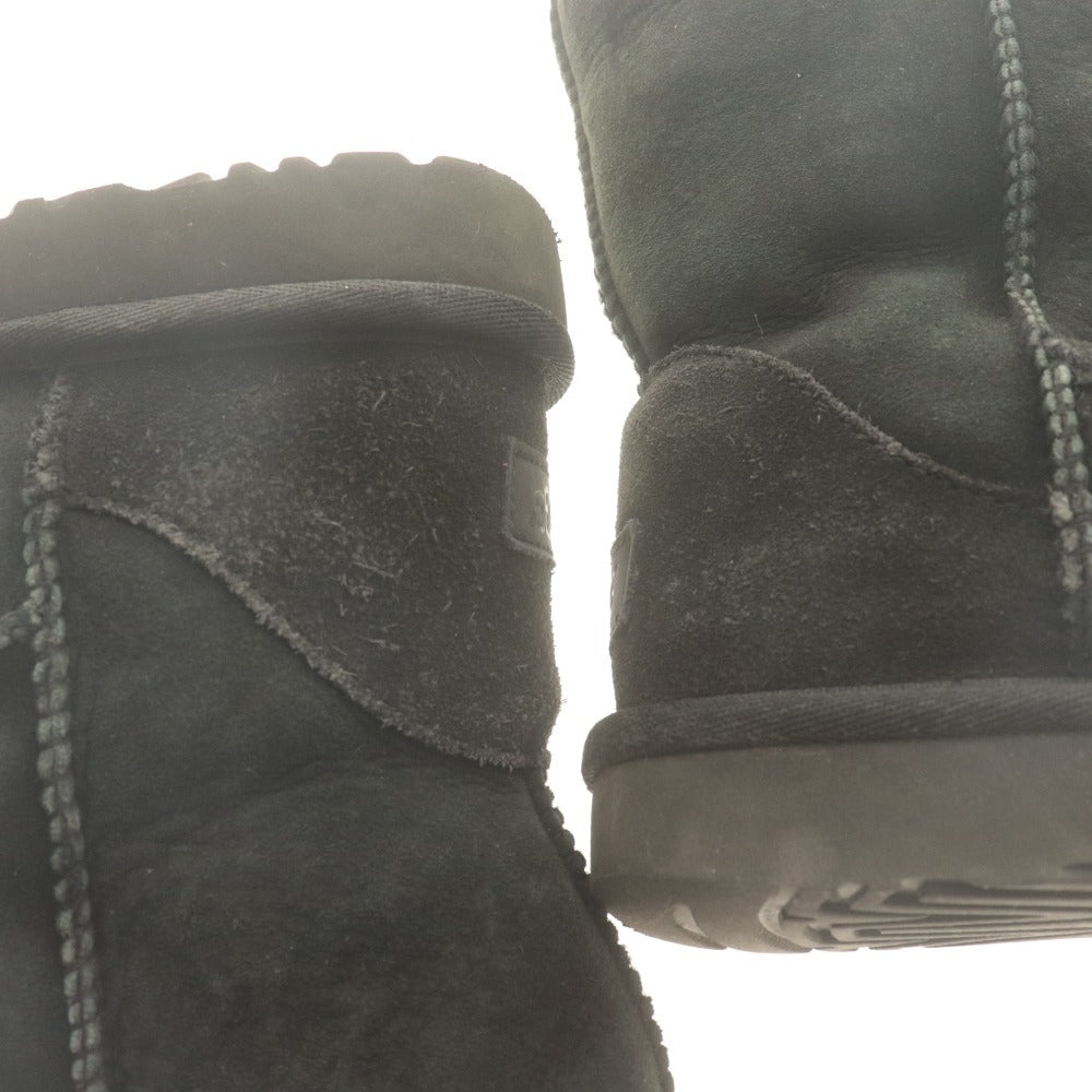 ■ UGG アグ ブーツ シューズ 1016223 靴 クラシック ショート II ムートン レディース 24.0 ブラック