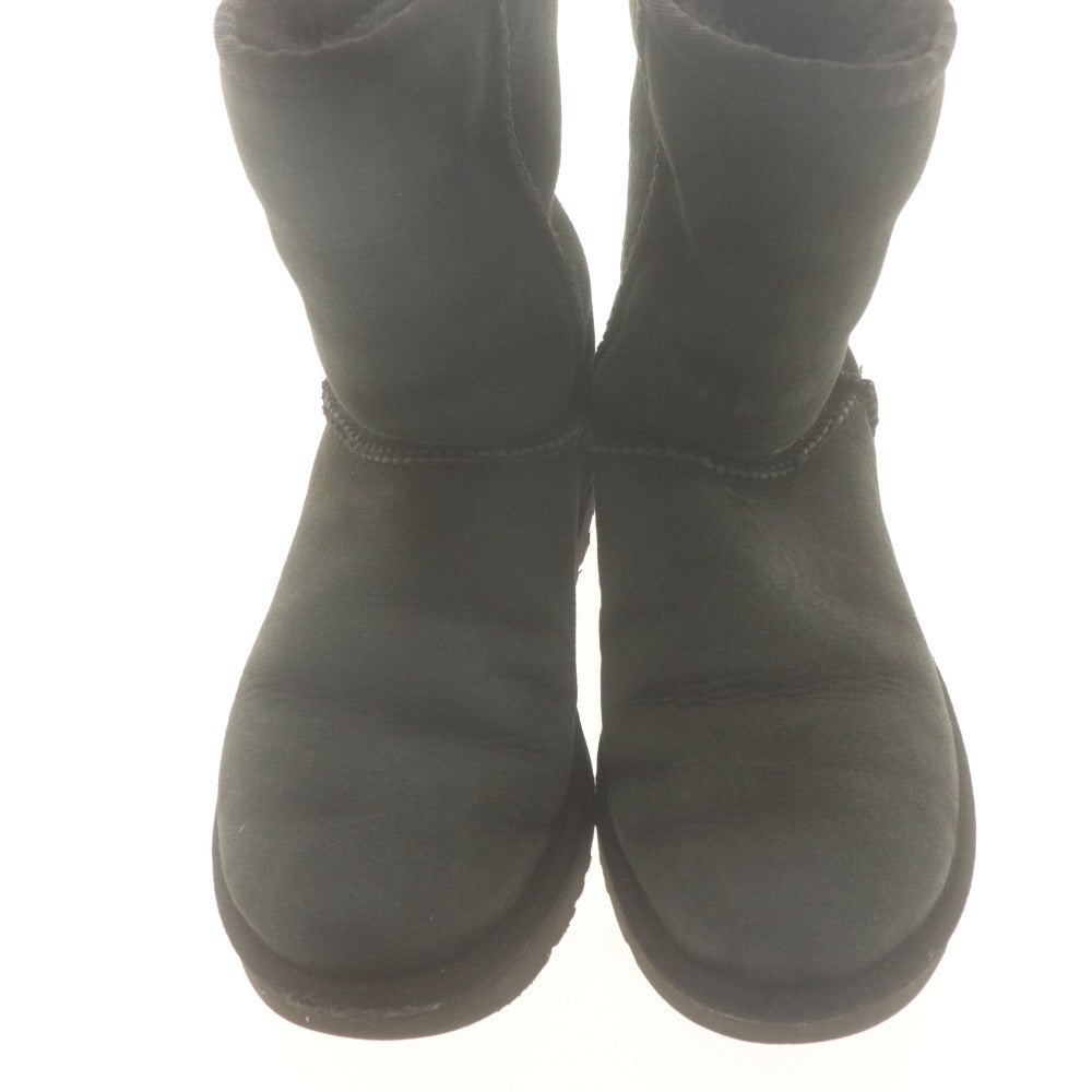 ■ UGG アグ ブーツ シューズ 1016223 靴 クラシック ショート II ムートン レディース 24.0 ブラック