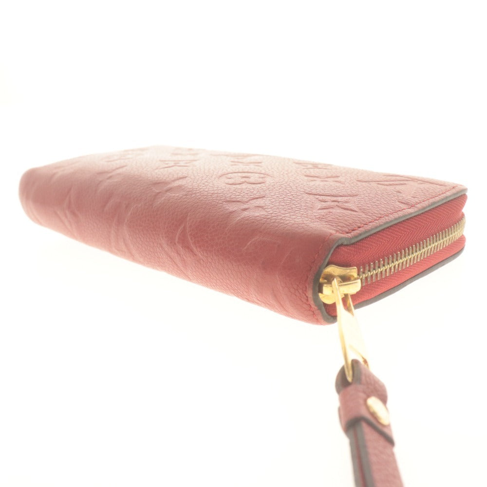 ■ LOUIS VUITTON ルイヴィトン 長財布 ウォレット モノグラム アンプラント ジッピーウォレット レディース レッド