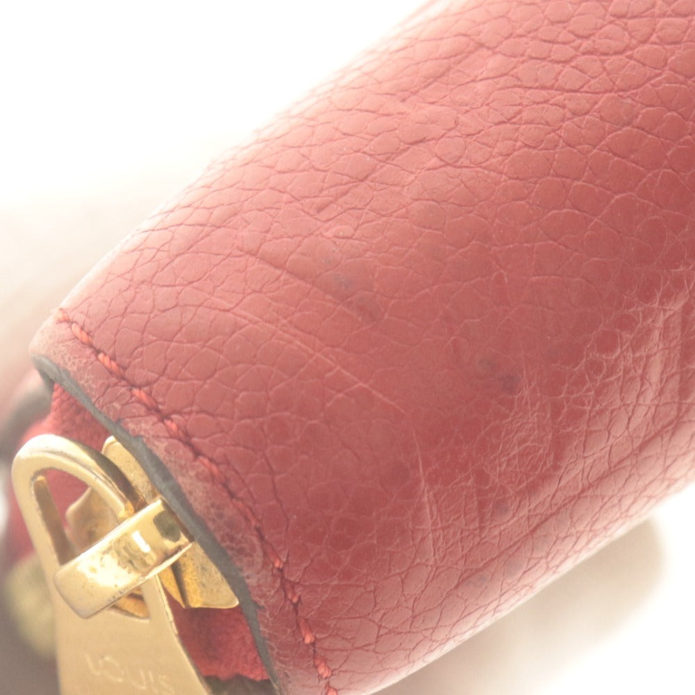 ■ LOUIS VUITTON ルイヴィトン 長財布 ウォレット モノグラム アンプラント ジッピーウォレット レディース レッド