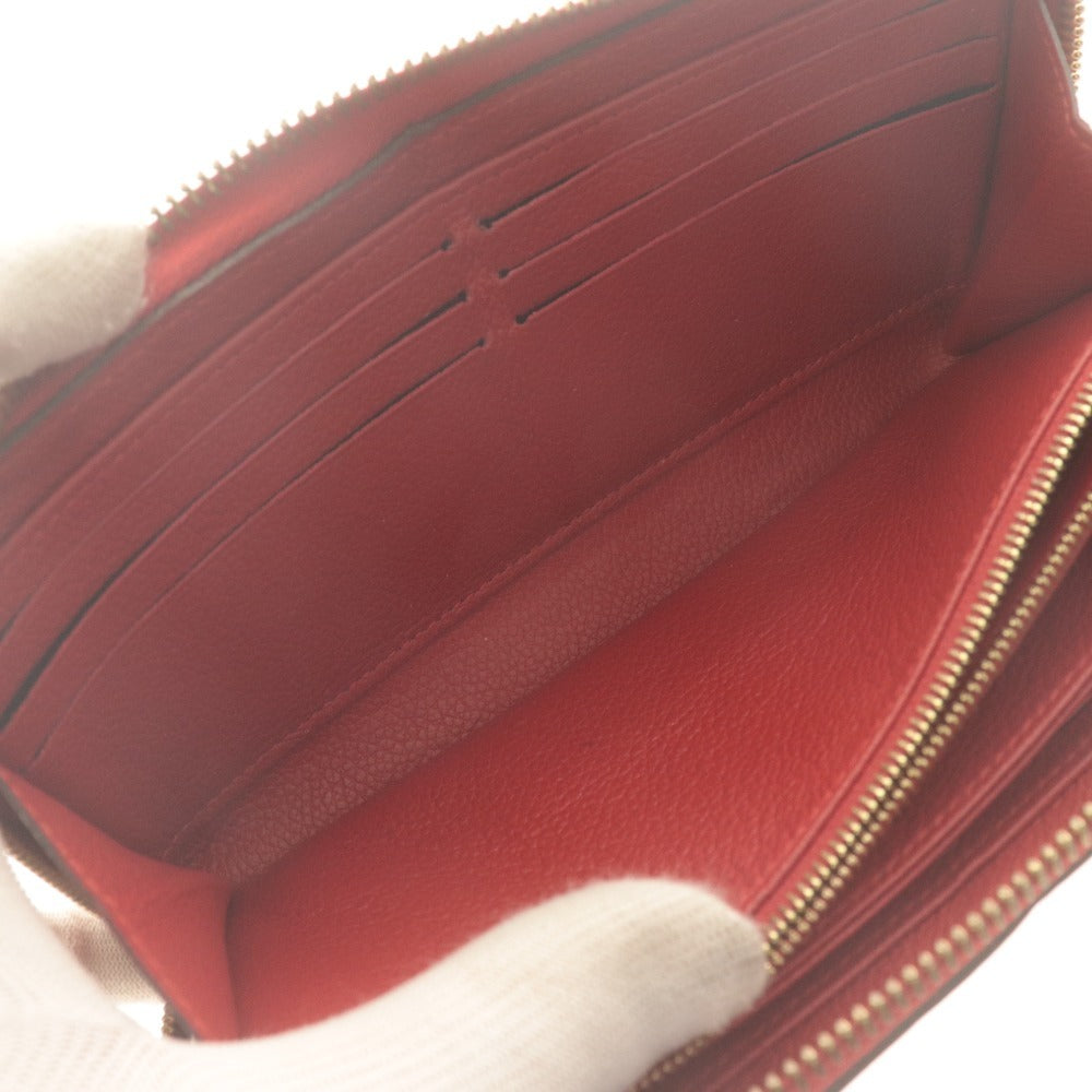 ■ LOUIS VUITTON ルイヴィトン 長財布 ウォレット モノグラム アンプラント ジッピーウォレット レディース レッド