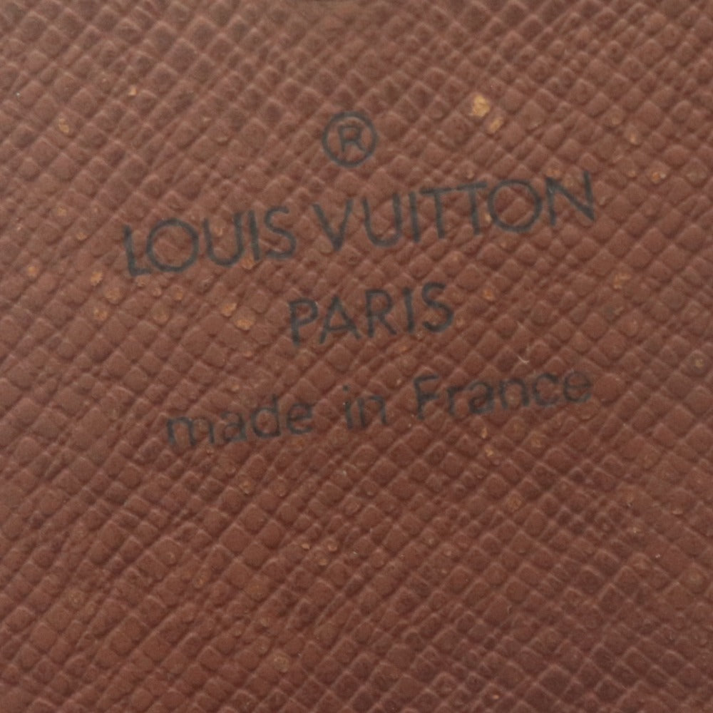 ■ LOUIS VUITTON ルイヴィトン 二つ折り財布 ウォレット ポルトモネ ビエ トレゾール モノグラム レディース ブラウン