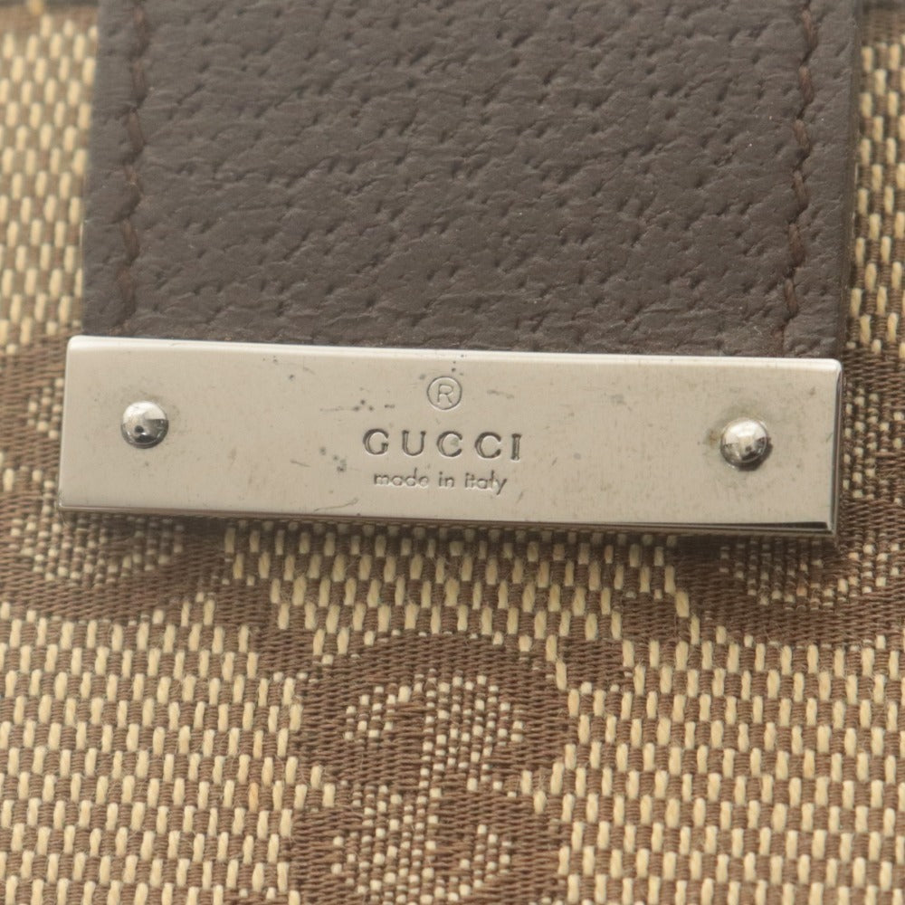 ■ GUCCI Agenda Cover Case Organizer GG Supreme 6-Ring Men's Women's Brown with Dust Bag