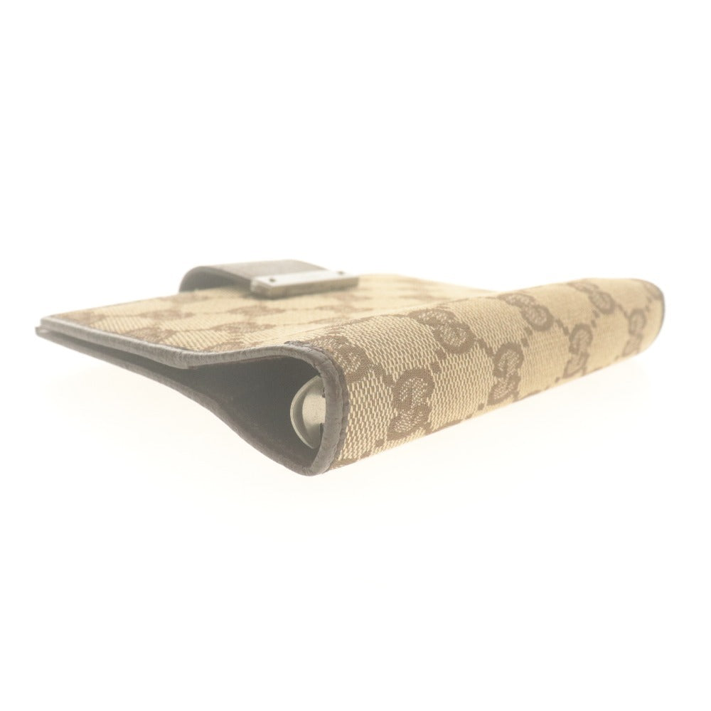 ■ GUCCI Agenda Cover Case Organizer GG Supreme 6-Ring Men's Women's Brown with Dust Bag