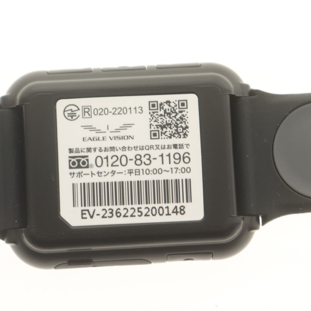 ■ EAGLE VISION イーグルビジョン ゴルフ GPSナビ watch6 ウォッチ6 ブラック EV-236 腕時計型 距離計 付属品付き 動作確認済み