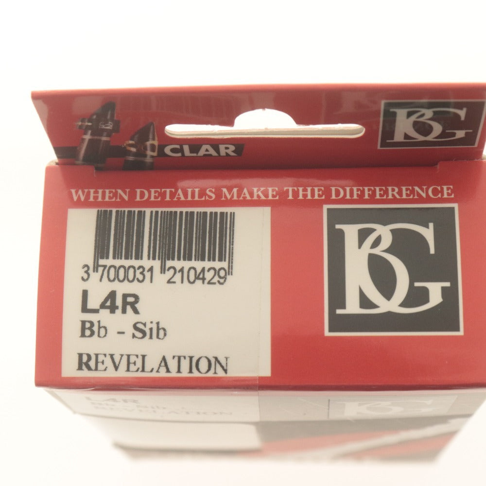 ■ BG B♭ クラリネット リガチャー キャップ レヴェレーション REVELATION L4R 箱付き