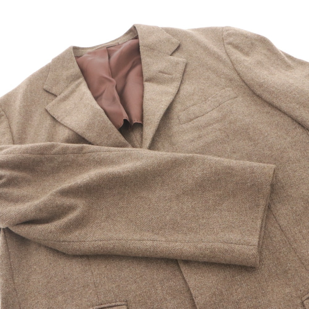 ■ RALPH LAUREN purple label ラルフローレン パープルレーベル ジャケット アウター ボタン ポケット カシミア メンズ 10 ブラウン系