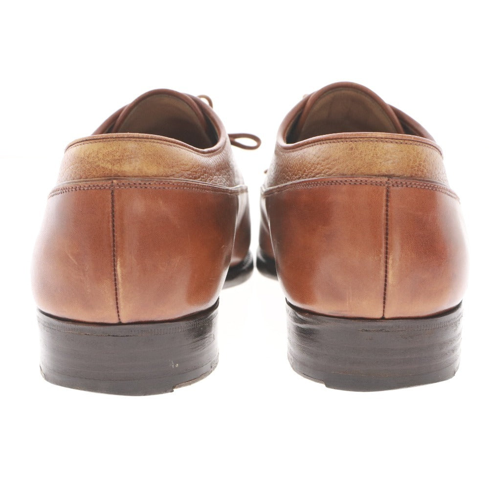 ■ Silvano Lattanzi シルバノラッタンジ シューズ 靴 紐 ビジネス 革 メンズ 7 1/2 (24.5cm~25.5cm相当) ブラウン系