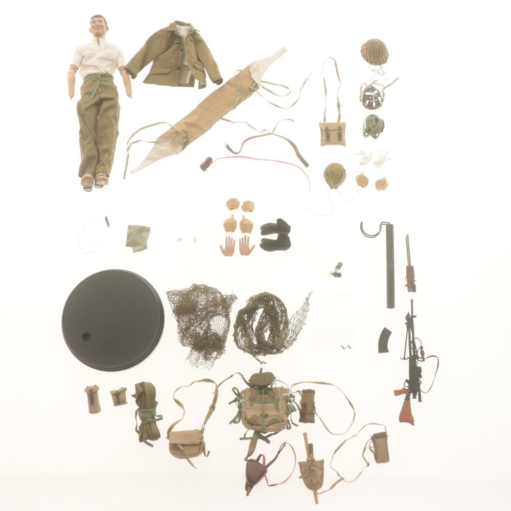 ■ IQO MODEL フィギュア 1/6 1943 第二次世界大戦 日本兵 ビルマ戦線 九六式軽機関銃手 Burma WW2 JP SERIES No.91012 付属品付き 未使用