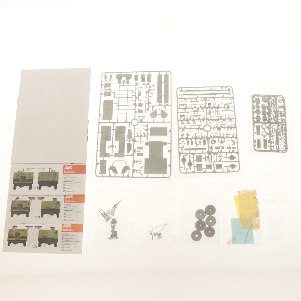 ■ サンダーモデル プラモデル 1/35 英 フォード F-30 トラック 増設スペアダイヤ 長距離砂漠挺身隊 LRDG TB35310 未組立 未開封 未使用