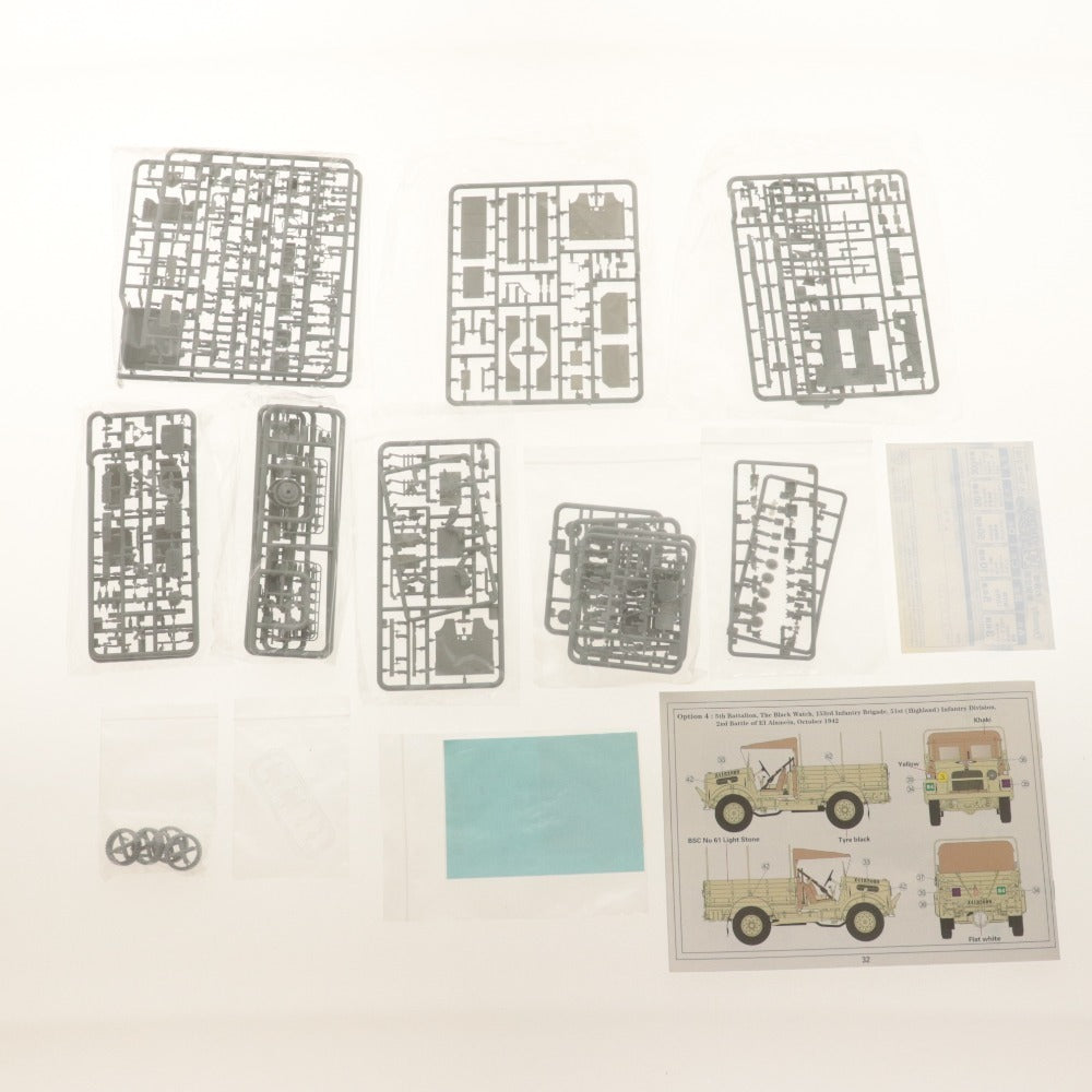 ■ Gecko Models プラモデル 1/35 イギリス軍 ベッドフォード MWD 15-cwt 4x2 GS Open Cab/Aeroscreen TRUCK 35GM0025 未組立未開封未使用