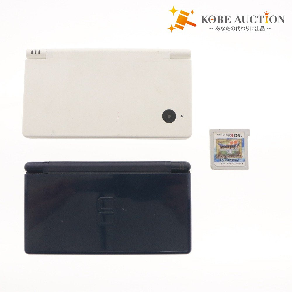 ■ Nintendo 任天堂 DS Lite i 3DSソフト 3点セット まとめ売り 本体 ドラゴンクエスト7 エデンの戦士たち ゲーム 初期化 通電確認済み
