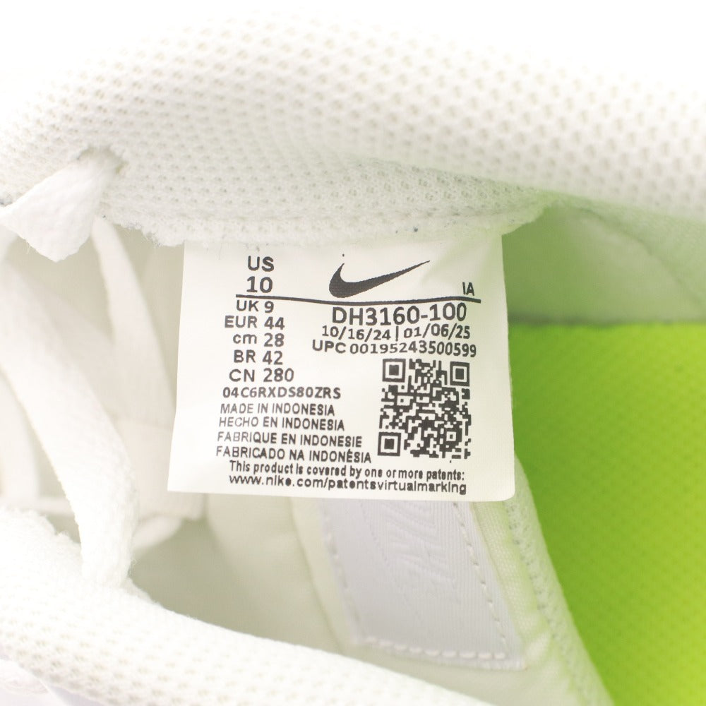 ■ NIKE ナイキ スニーカー シューズ 靴 コートロイヤル 2 NN DH3160-100 紐 メンズ 28.0cm ホワイト