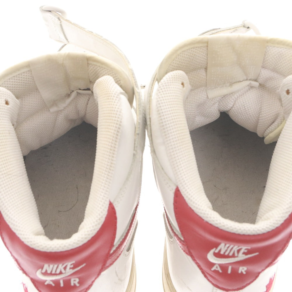 ■ NIKE ナイキ スニーカー シューズ エアフォース1 ミッド カナダ 309955-161 紐 メンズ 28.0cm ホワイト レッド