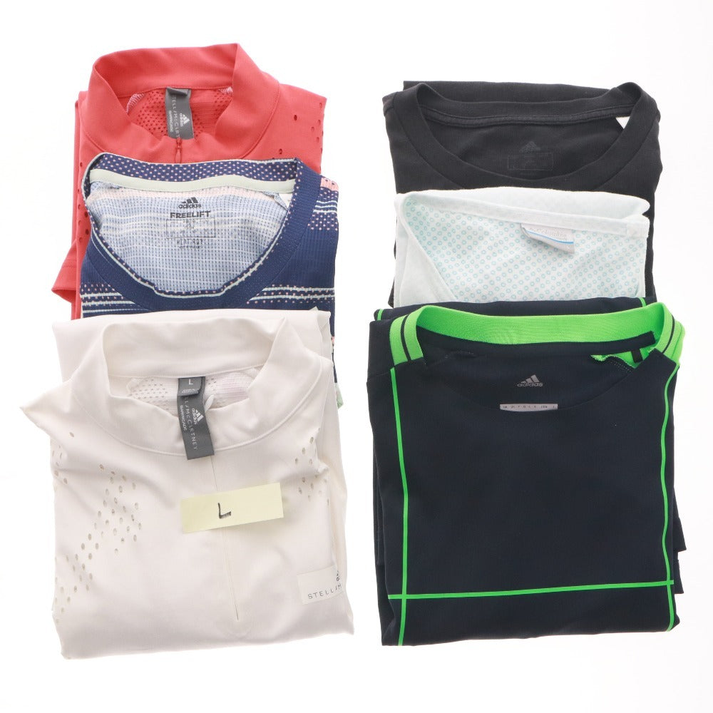 ■ Adidas Under Armour and others T-shirts, pants, tops, bottoms - 20 items assorted lot - Short sleeve, half pants, long pants M L XL LG 0