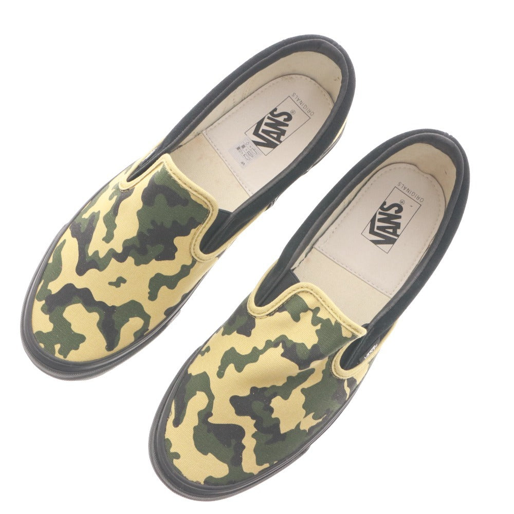 ■ VANS バンズ スリッポン シューズ 靴 Og Classic Slip-O メンズ 29.5cm カモフラ ブラック 箱付き 未使用