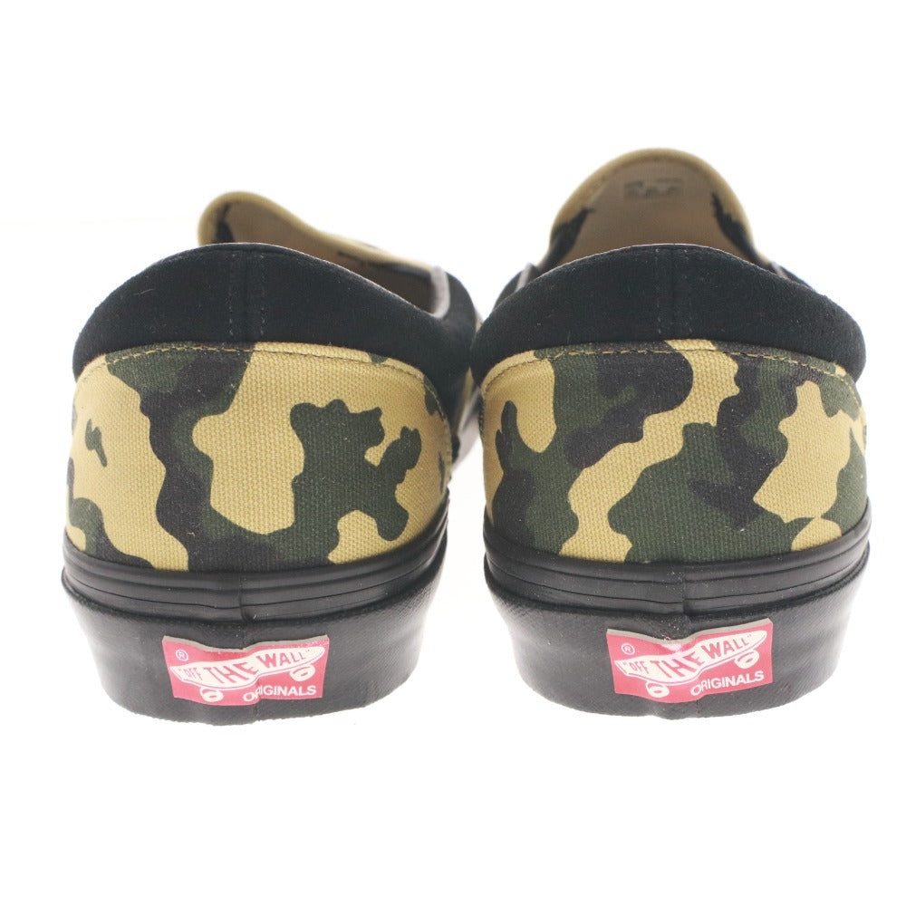 ■ VANS バンズ スリッポン シューズ 靴 Og Classic Slip-O メンズ 29.5cm カモフラ ブラック 箱付き 未使用
