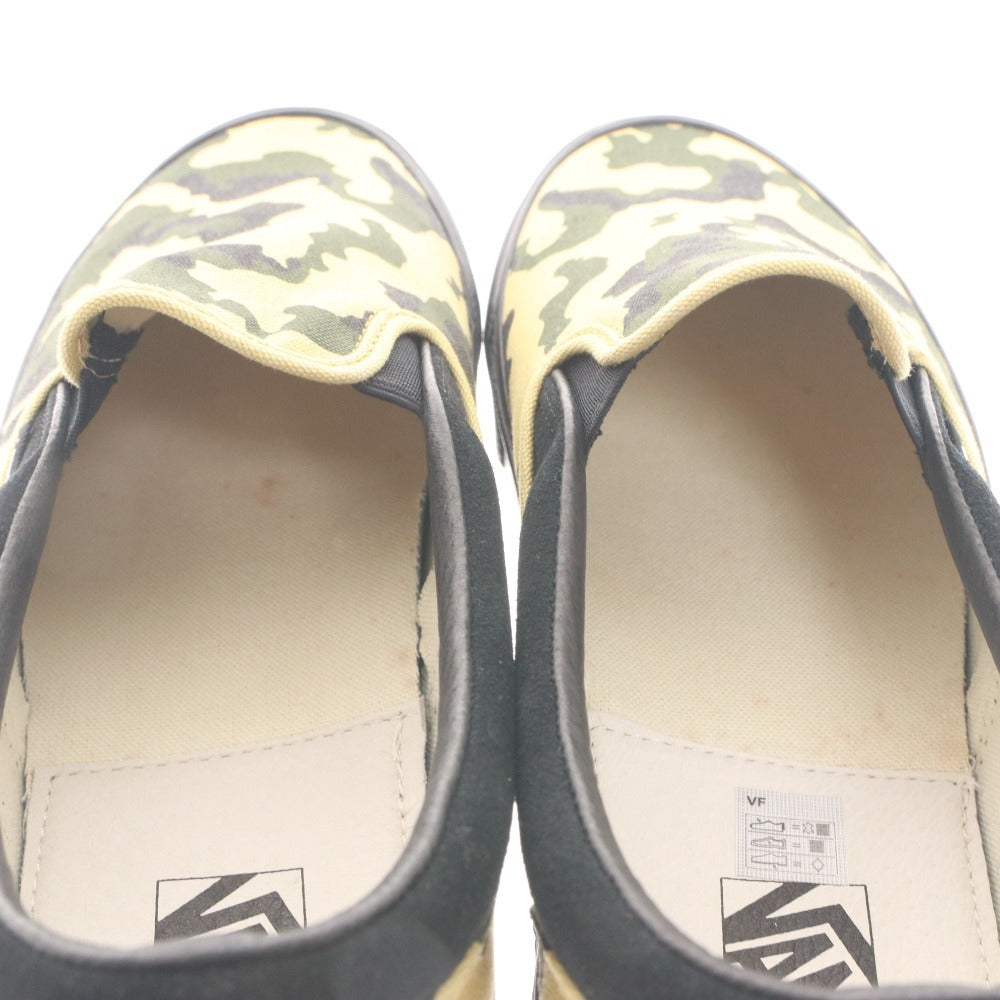 ■ VANS バンズ スリッポン シューズ 靴 Og Classic Slip-O メンズ 29.5cm カモフラ ブラック 箱付き 未使用