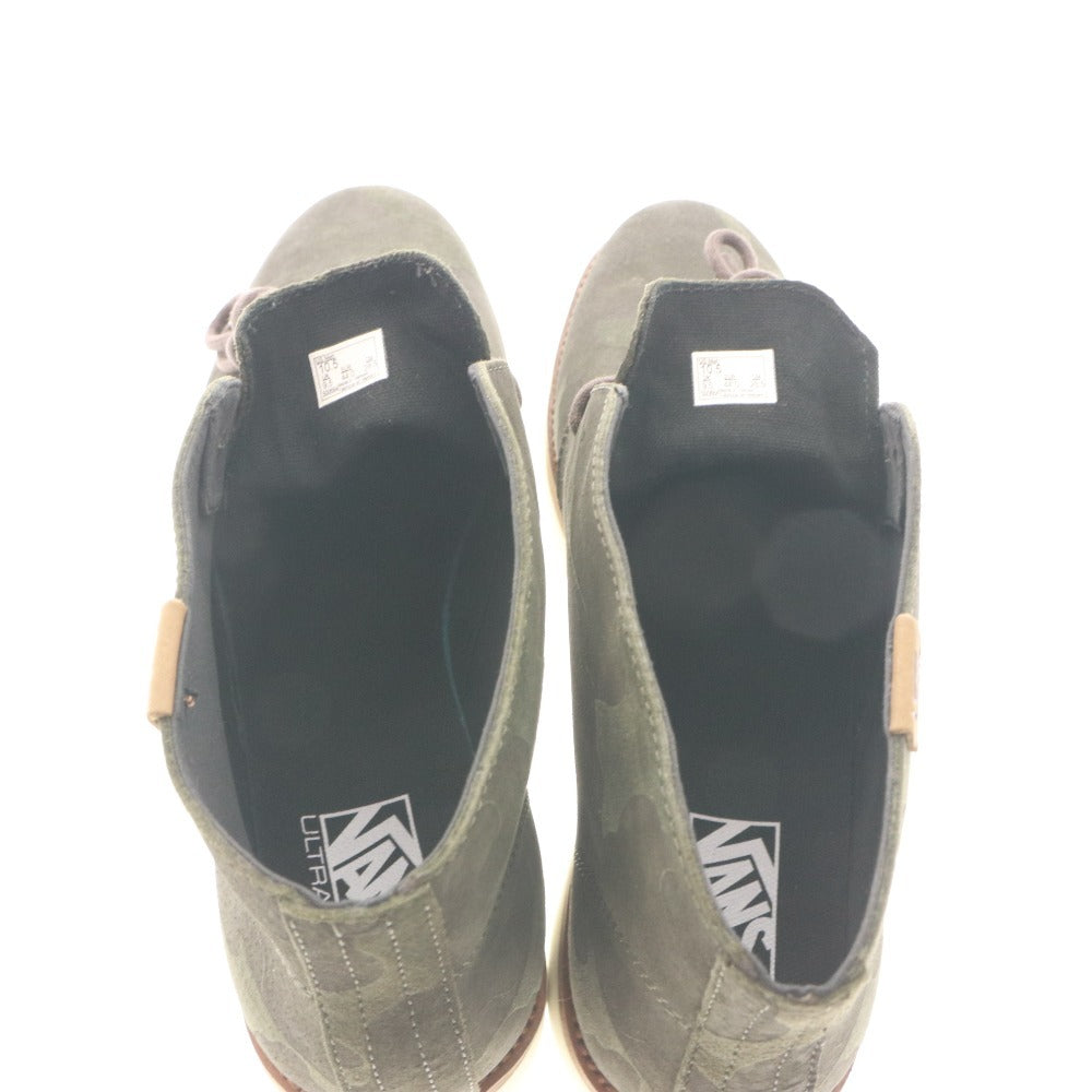 ■ VANS バンズ チャッカブーツ スニーカー シューズ 靴 カモフラ 迷彩 メンズ 28.5cm カーキ 未使用