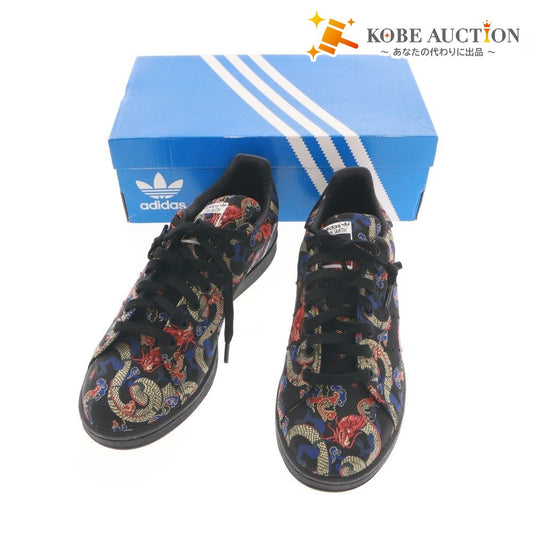 ■ adidas アディダス スニーカー シューズ EH2237 靴 スタンスミス ドラゴンプリント メンズ 28.5cm マルチカラー 箱付き 未使用
