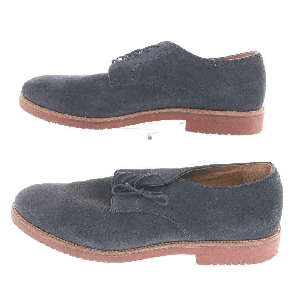 ■ J.crew ジェイクルー ドレスシューズ 靴 プレーントゥ スエード レザー メンズ 11 1/2 （29.5cm相当） ネイビー系