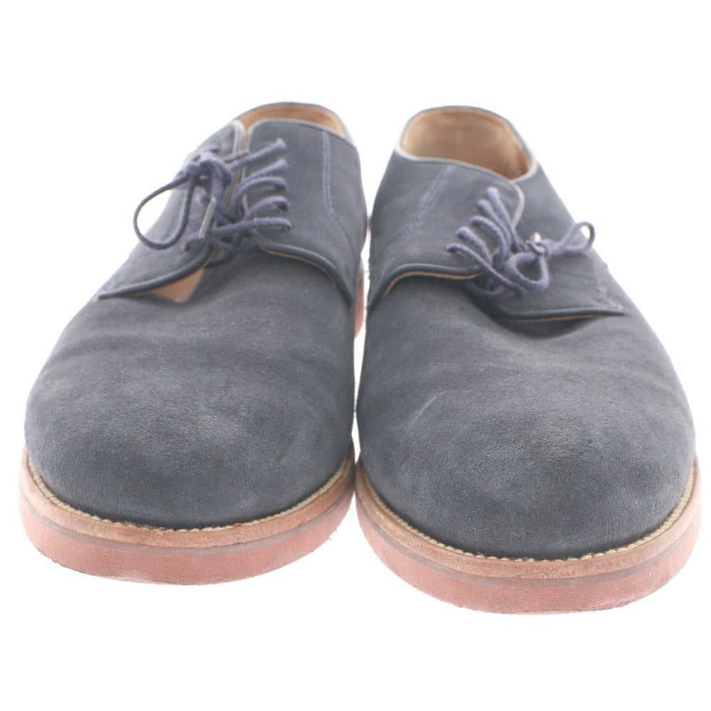 ■ J.crew ジェイクルー ドレスシューズ 靴 プレーントゥ スエード レザー メンズ 11 1/2 （29.5cm相当） ネイビー系
