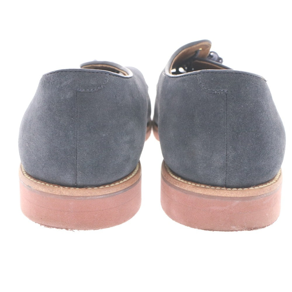 ■ J.crew ジェイクルー ドレスシューズ 靴 プレーントゥ スエード レザー メンズ 11 1/2 （29.5cm相当） ネイビー系