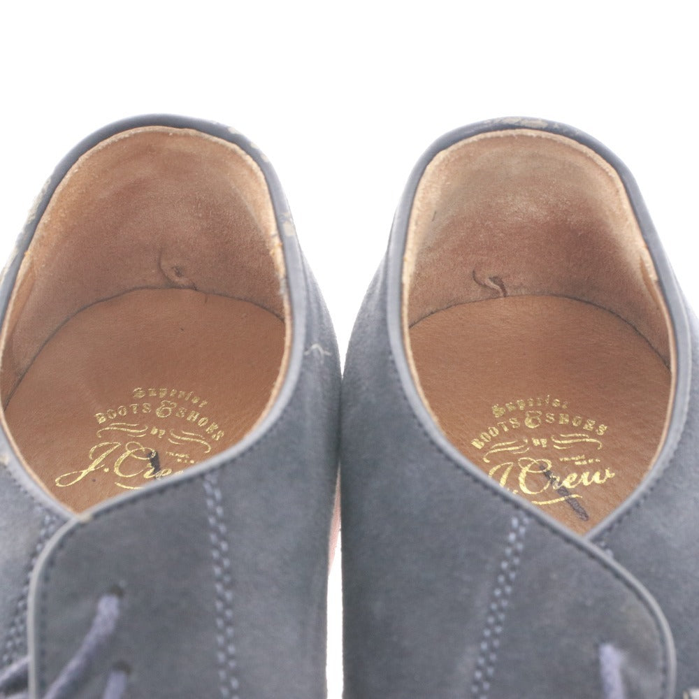 ■ J.crew ジェイクルー ドレスシューズ 靴 プレーントゥ スエード レザー メンズ 11 1/2 （29.5cm相当） ネイビー系