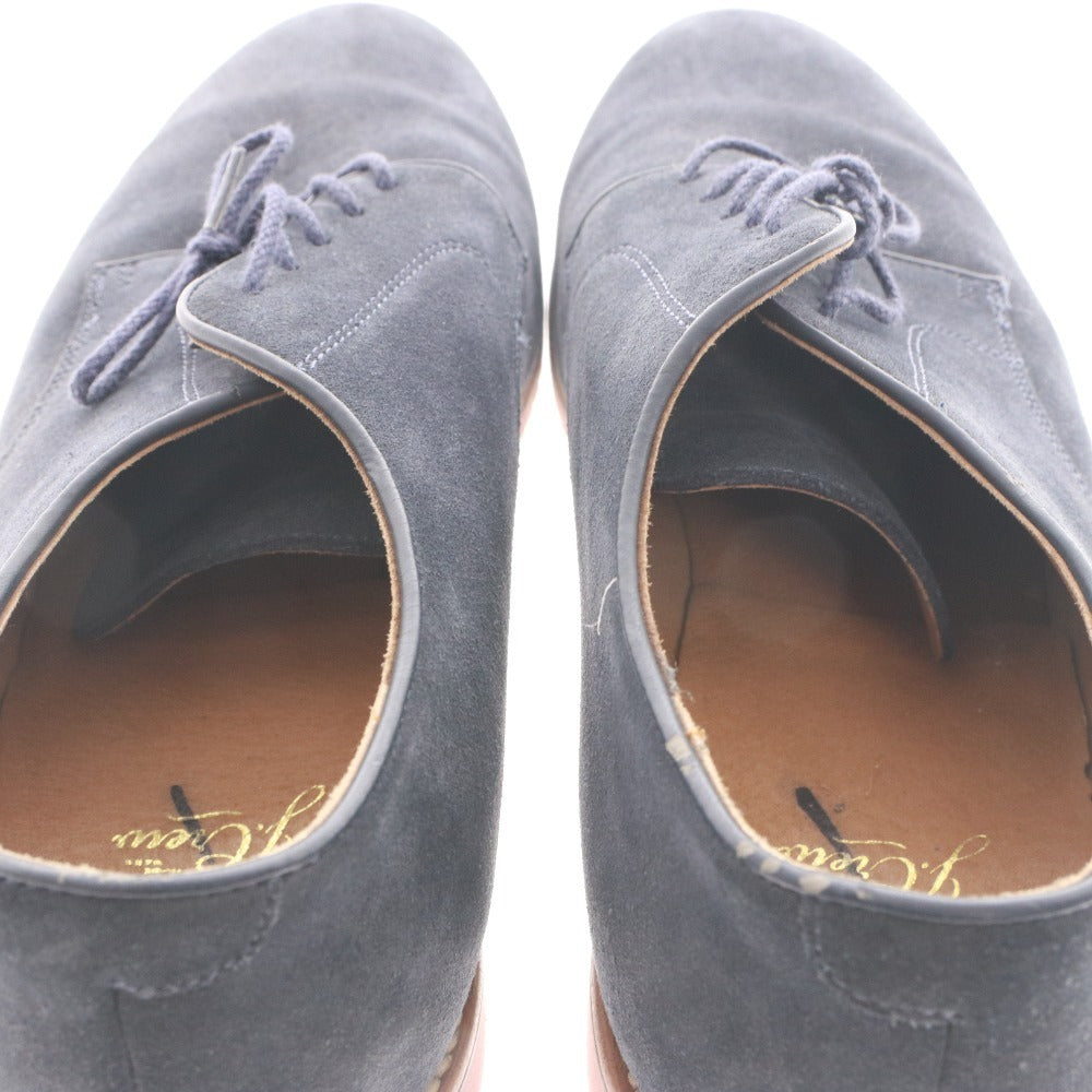 ■ J.crew ジェイクルー ドレスシューズ 靴 プレーントゥ スエード レザー メンズ 11 1/2 （29.5cm相当） ネイビー系
