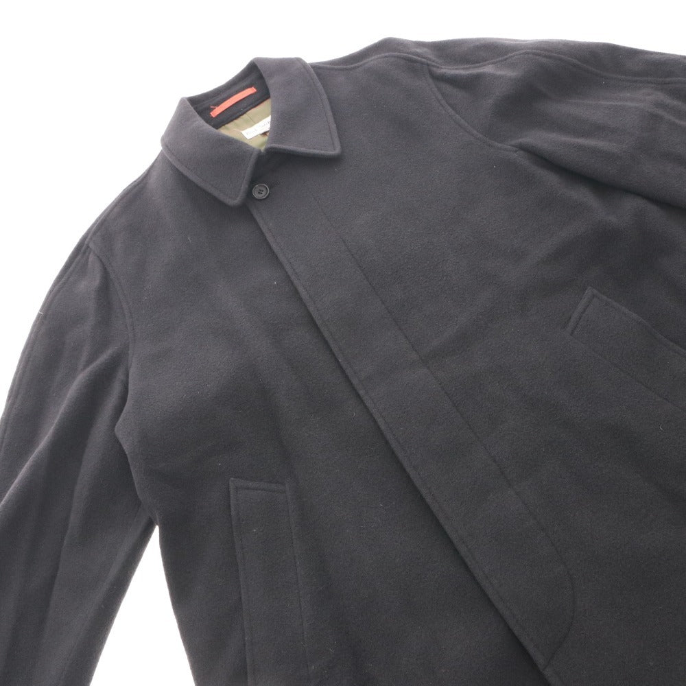 ■ Paul Smith ポールスミス ステンカラーコート 長袖 アウター 比翼ボタン メンズ M ネイビー