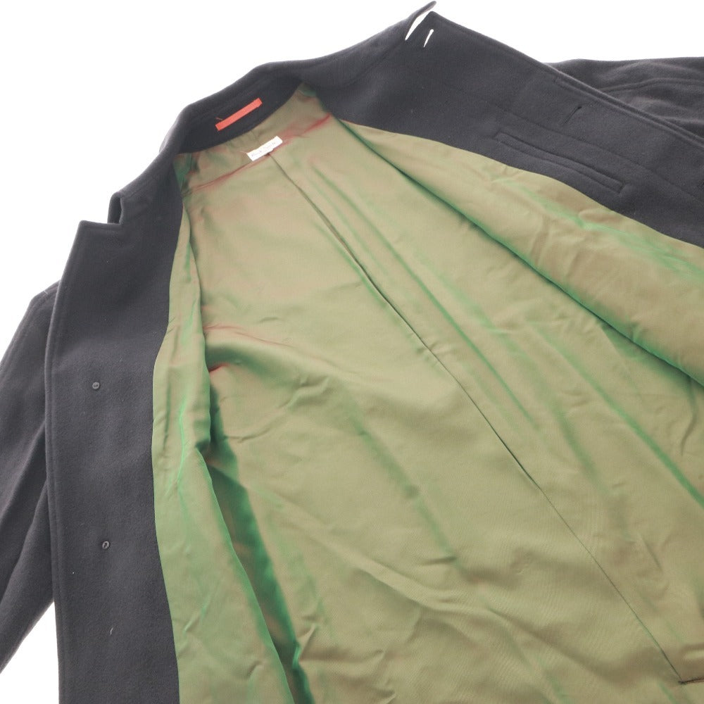 ■ Paul Smith ポールスミス ステンカラーコート 長袖 アウター 比翼ボタン メンズ M ネイビー
