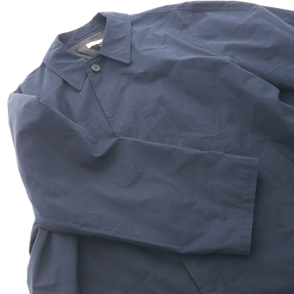 ■ Paul Smith ポールスミス コート ジャケット 長袖 アウター 比翼ボタン メンズ L ネイビー