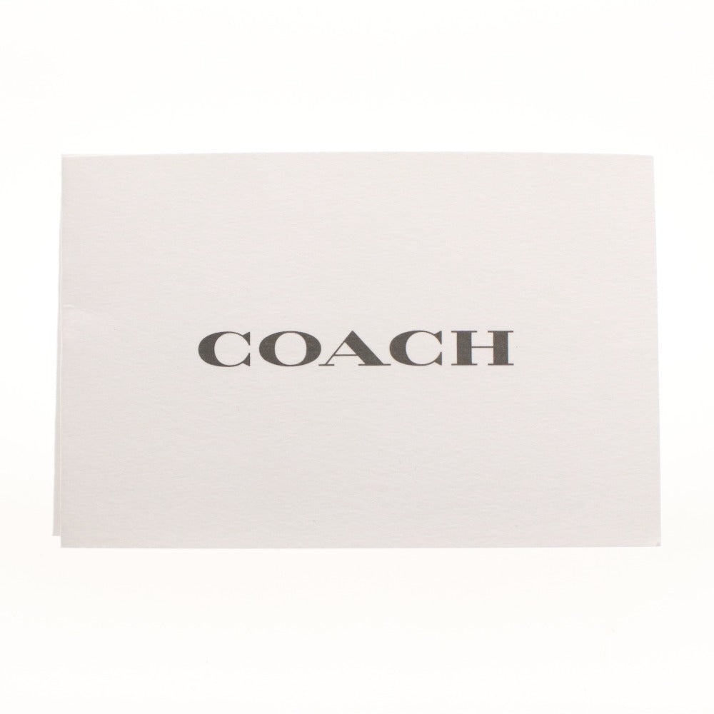 ■ COACH コーチ ポーチ 鞄 N2 H2161-C6738 ロゴ ファスナー 小物入れ レディース ライトブラウン系 未使用