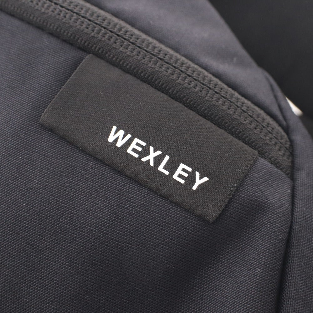 ■ WEXLEY ウェクスレイ リュック バックパック 鞄 ファスナー ポケット メンズ ブラック