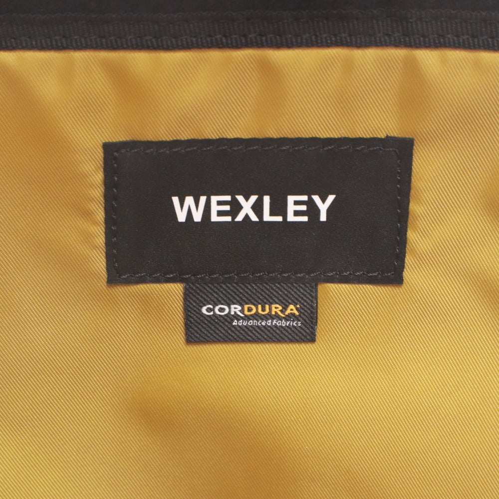 ■ WEXLEY ウェクスレイ リュック バックパック 鞄 ファスナー ポケット メンズ ブラック