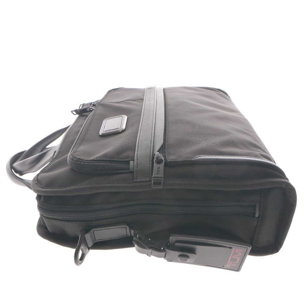 ■ TUMI トゥミ ビジネスバック ブリーフケース 鞄 ALPHA 3 書斎かばん ファスナー ポケット メンズ ブラック