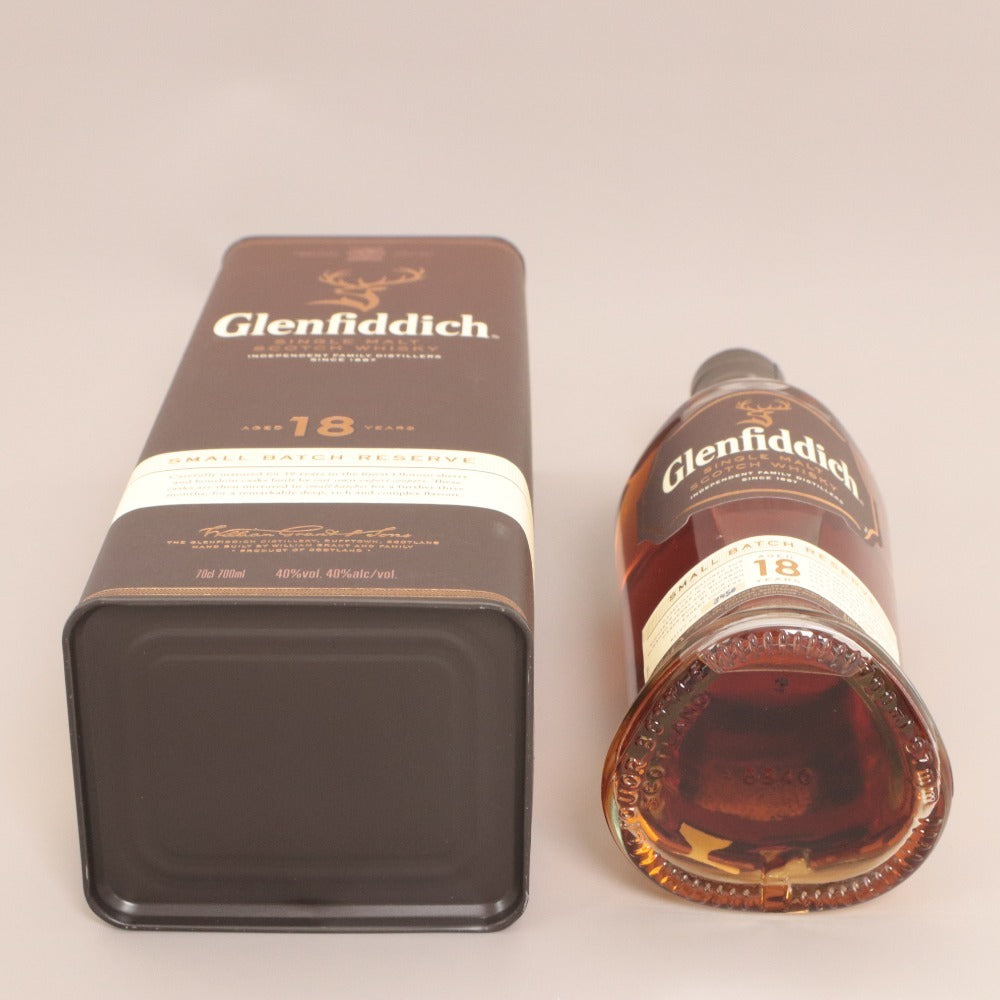 ■ Alcohol Whiskey Glenfiddich 18 Year Old SMALL BATCH RESERVE Malt 700ml 40% Unopened Unused With Box