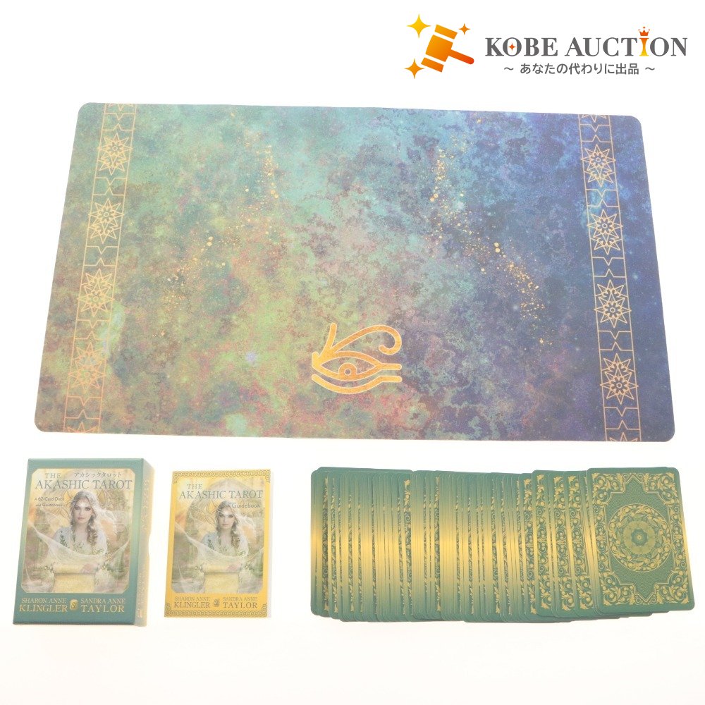 ■ アカシックタロット カード THE AKASHIC TAROT 62-Card Deck Guidebook 62枚入り 占い 日本語説明書 タロットクロス付
