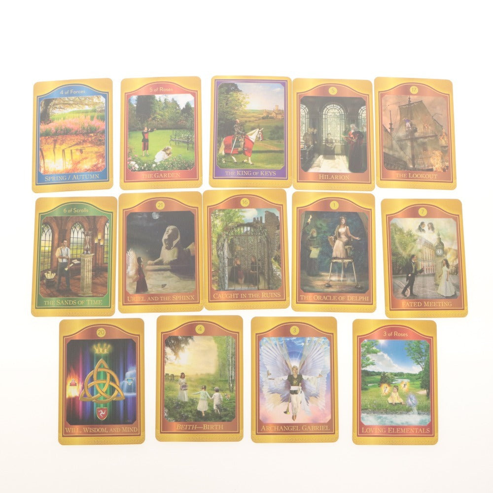 ■ アカシックタロット カード THE AKASHIC TAROT 62-Card Deck Guidebook 62枚入り 占い 日本語説明書 タロットクロス付