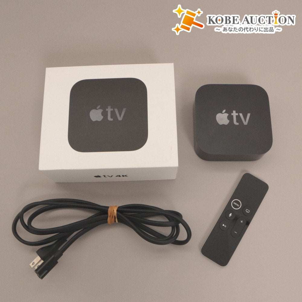 ■ Apple アップル Apple TV 4K 第1世代 32GB MQD22J/A A1842 通電確認済み 付属品付き