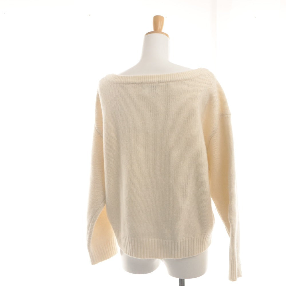 ■ CLANE クラネ x 田中みな実 コラボモデル セーター 長袖 トップス V NECK KNIT TOPS 19106-2272 レディース 2 (M〜L相当) アイボリー