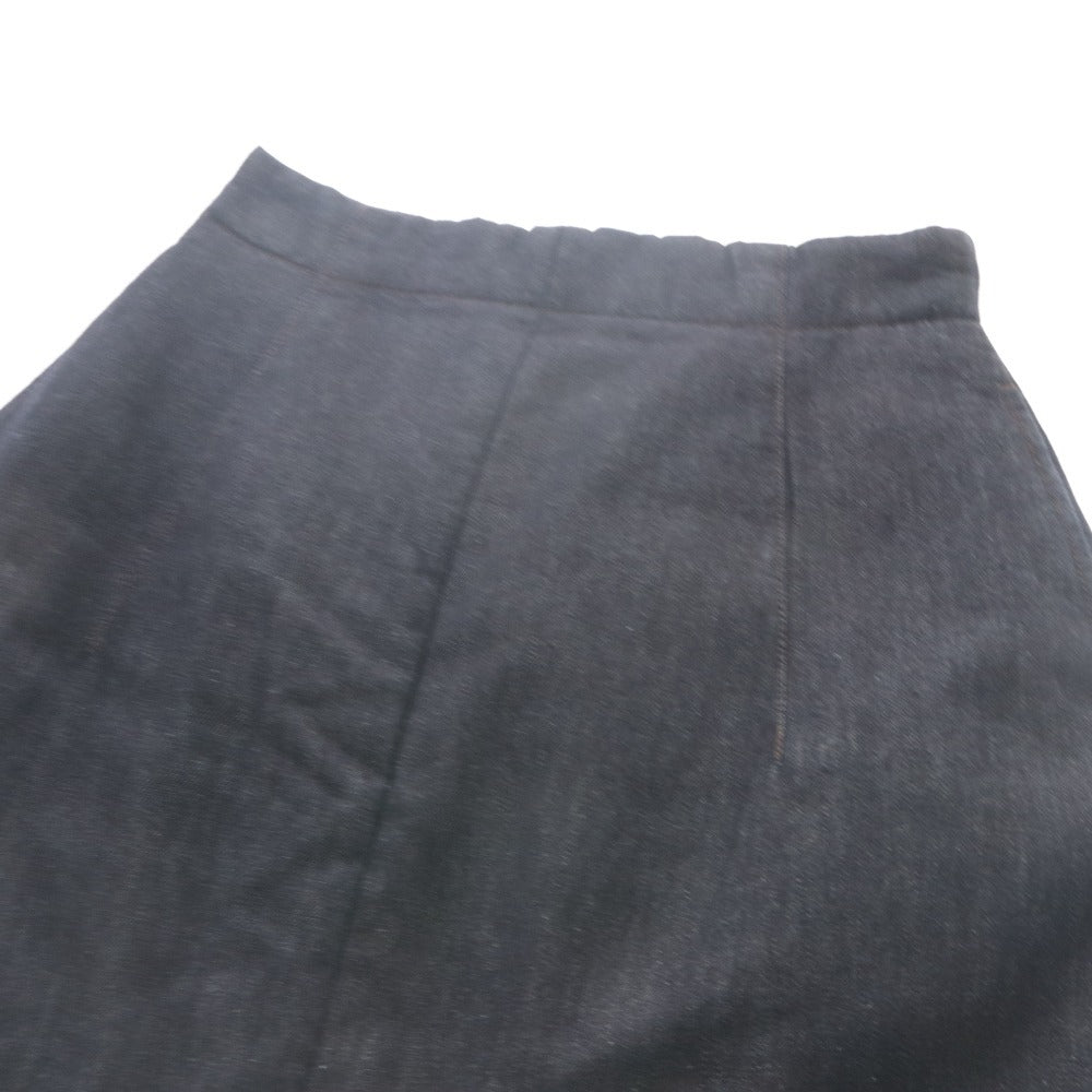 ■ CLANE シャツジャケット ショートスカート セットアップ PADDED DENIM 長袖 アウター トップス レディース 2,1 (M相当) ダークネイビー