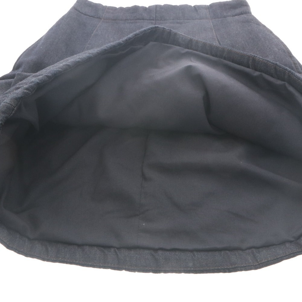 ■ CLANE シャツジャケット ショートスカート セットアップ PADDED DENIM 長袖 アウター トップス レディース 2,1 (M相当) ダークネイビー