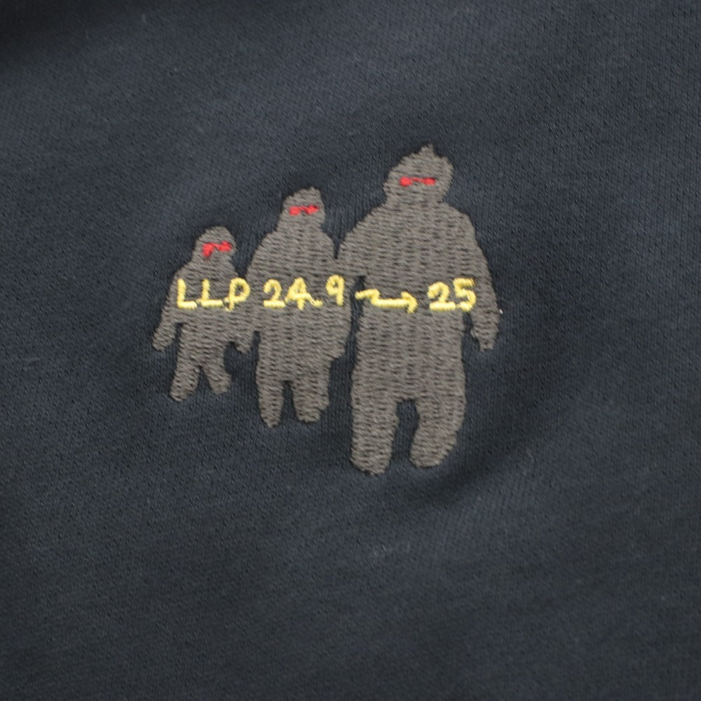 ■ aiko ライブグッズ 燃え月ター ブルゾン ツートン ナミ 長袖 アウター ボタン ロゴ刺繍 メンズ レディース ベージュ ネイビー未使用