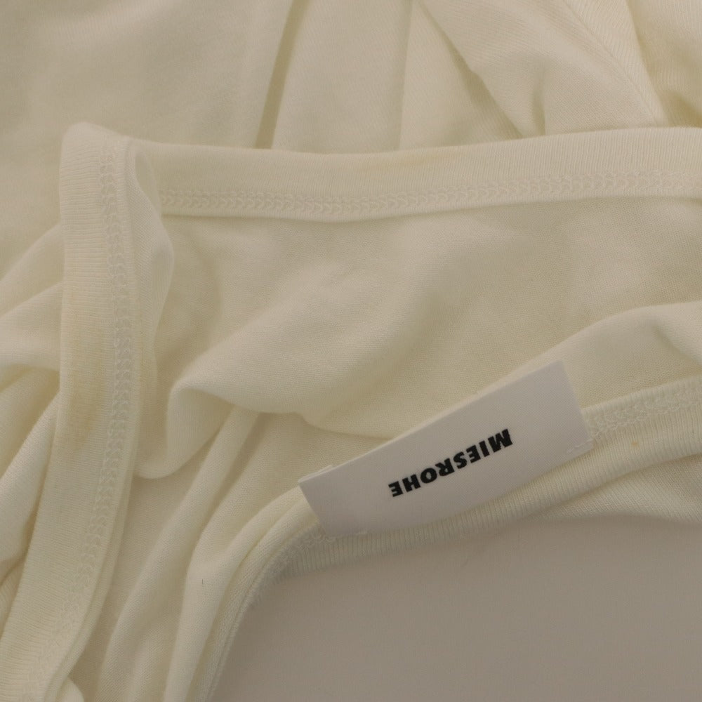 ■ MIESROHE カーディガン Tシャツ 2点セット まとめ売り ニット 長袖 トップス アウター レディース F (フリー) アイボリー ライトブルー