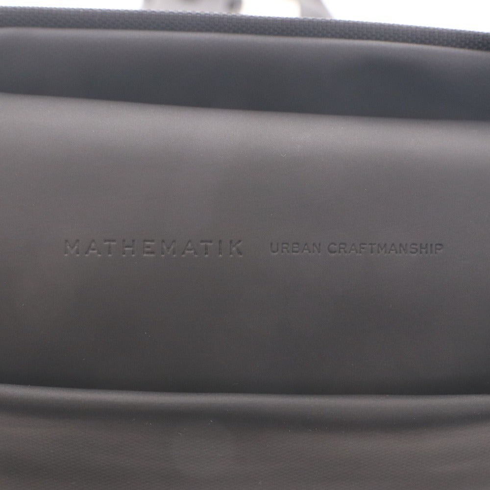 ■ MATHEMATIK マスマティック ウエストバッグ ショルダー 鞄 TAO M15 3WAYスリング Urban Craftsmanship ポーチ メンズ 黒 ブラック