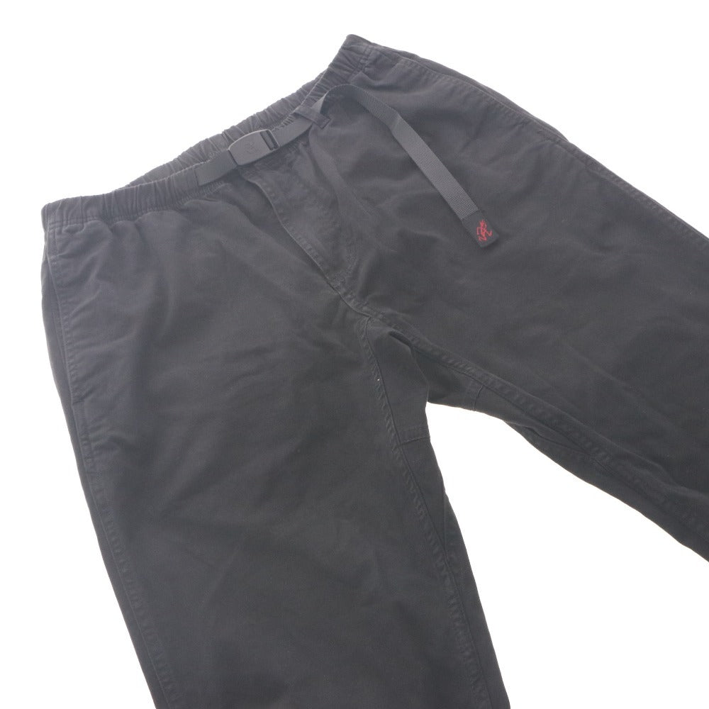 ■ GRAMICCI チノパン ボトムス NNパンツ タイトクロップド NN-PANTS TIGHT CROPPED クライミング 紐ベルト G110-OGS メンズ L 黒