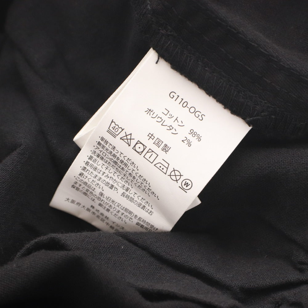 ■ GRAMICCI チノパン ボトムス NNパンツ タイトクロップド NN-PANTS TIGHT CROPPED クライミング 紐ベルト G110-OGS メンズ L 黒